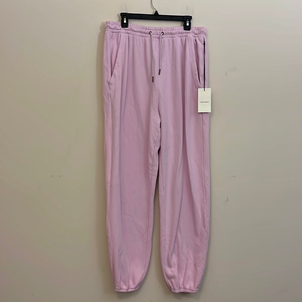 Citizens of Humanity Pink Laila Casual Fleece Joggers Size XL